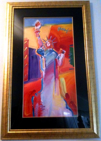 Statue of Liberty - Fine Art by Peter Max