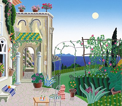 Thomas McKnight - Amalfi Ravello Garden