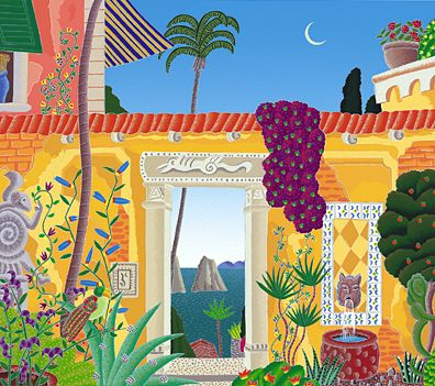 Thomas McKnight - Sorrentp Courtyard