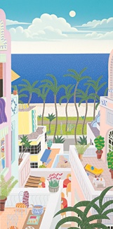 MIAMI BEACH - Fine Art by Thomas McKnight
