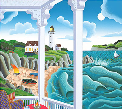 Thomas McKnight - New England Lighthouse Point