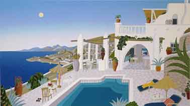 SUNSET HILL - Fine Art by Thomas McKnight