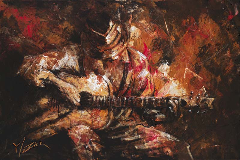 FIRELIGHT - original painting by 