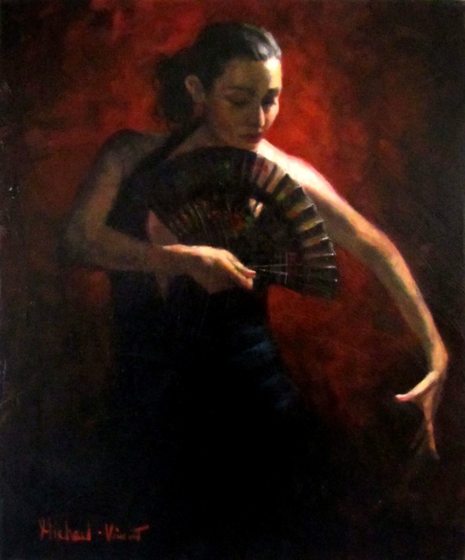 Passion - Oil on Canvas by Michael - Vincent