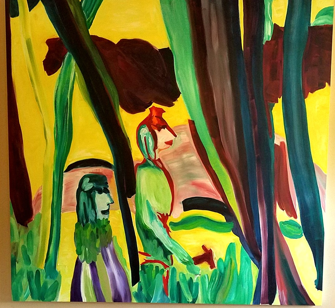 Edith Beaucage - Yellow Boa Canyon - Original Painting
