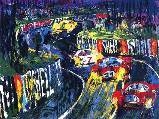 Leroy Neiman - 24 Hours at Le Mans
