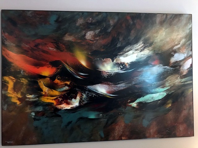 Leonardo Nierman - Tempest - Original Painting