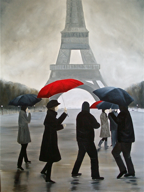 Tina Palmer - The Meet Up original painting