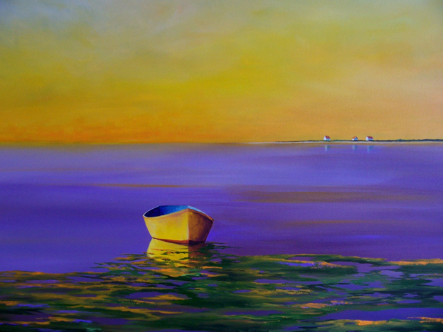Tina Palmer - Low Tide original painting