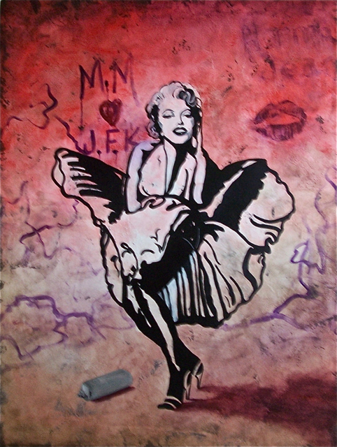 Tina Palmer - Marilyn - Original Painting