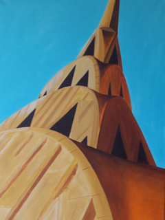 Tina Palmer - Chrysler Building - Original Painting