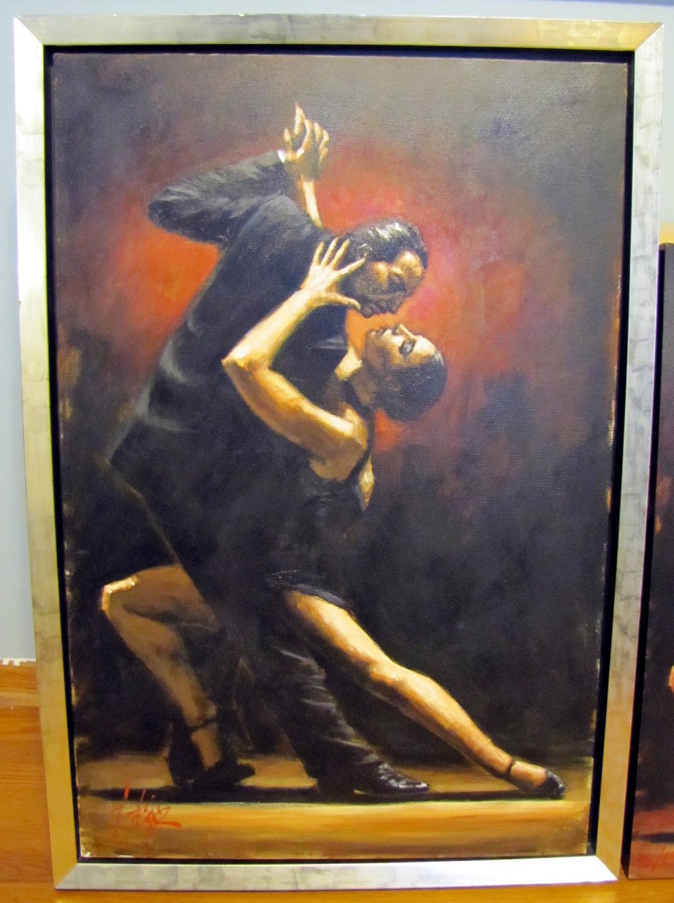Fabian Perez - Tango 7 original painting