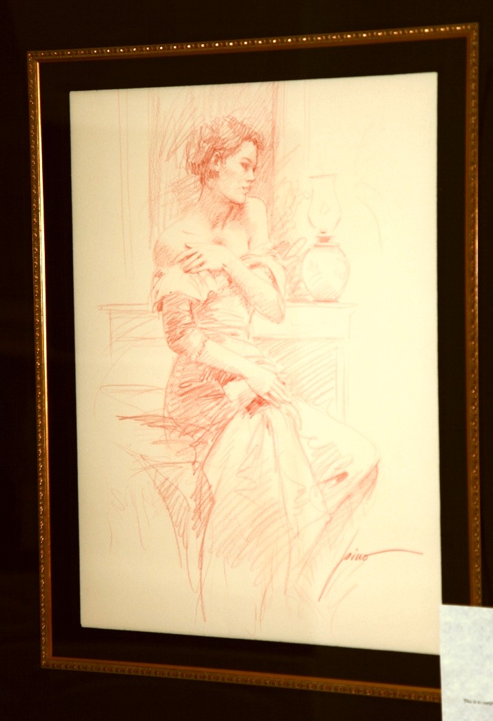 Lost in Thought by Pino
Original Drawing on Paper