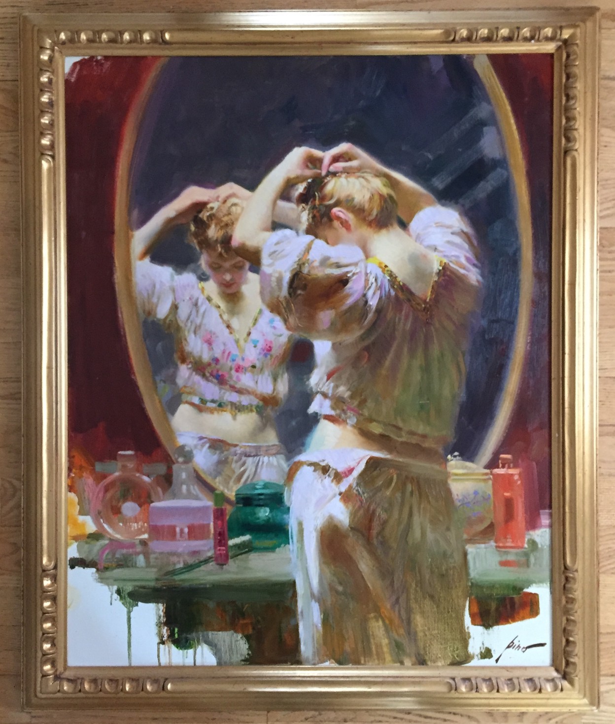 Girl in Mirror by Pino

Original Painting, Oil on Canvas