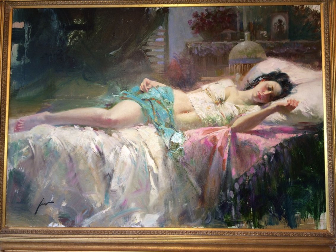 Intimate Dress by Pino

Original Painting, Oil on Canvas

Size: 34 x 48