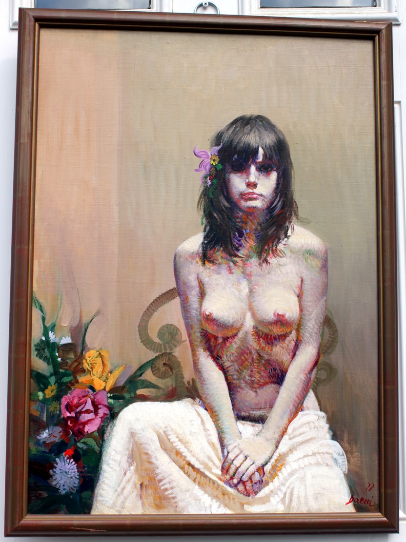 Nude With Flowers 84