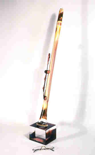 ABSTRACT CLARINET
Clear & Calcedonia
35 x 5 x 9 by Dino Rosin