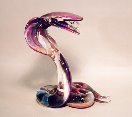 COBRA
Clear & Calcedonia
21 height by Dino Rosin