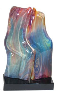 DUETTO
Glass Sculpture by Dino Rosin