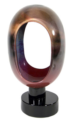 SPAZIO
Calcedonia Glass Sculpture on Base by Dino Rosin