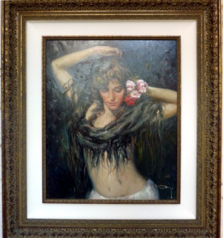Adomadose Original Oil on Canvas Painting Fine Art by Jose Royo