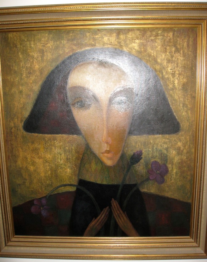 Sergey Smirnov - Bouquet Original Oil on Canvas Painting