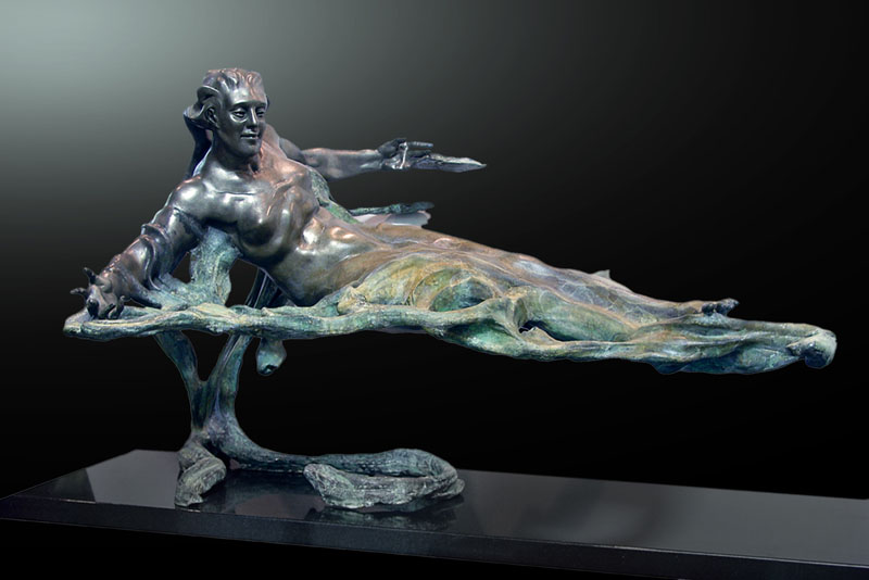 M.L. Snowden - Alluvia Bronze Sculpture