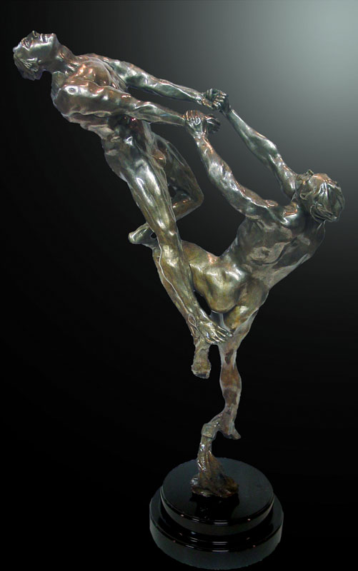 M.L. Snowden - Gravity Bronze Sculpture