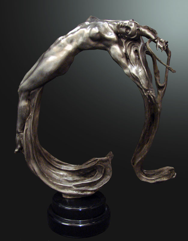 M.L. Snowden - Lightwave Bronze Sculpture