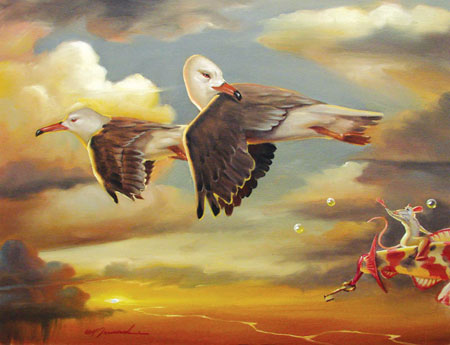 ABOVE AND BEYOND
25 x 33
Original Oil on Canvas by Glen Tarnowski