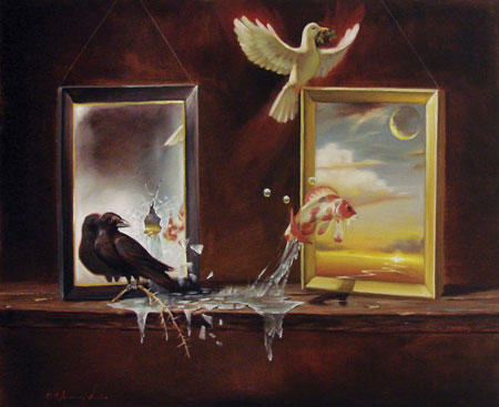GREAT EXCHANGE
25 x 33
Original Oil on Canvas by Glen Tarnowski