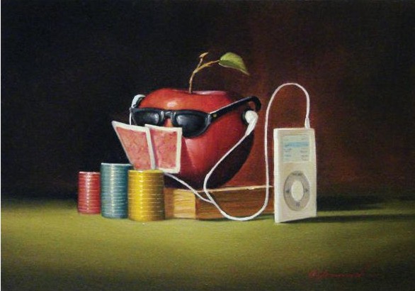 Glen Tarnowski - IN THE ZONE - Original Oil on Canvas by Glen Tarnowski