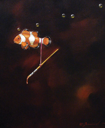 SERIOUS ARTIST
25 x 22
Original Oil on Canvas by Glen Tarnowski