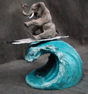 Glen Tarnowski - sculpture - Riding High 2
