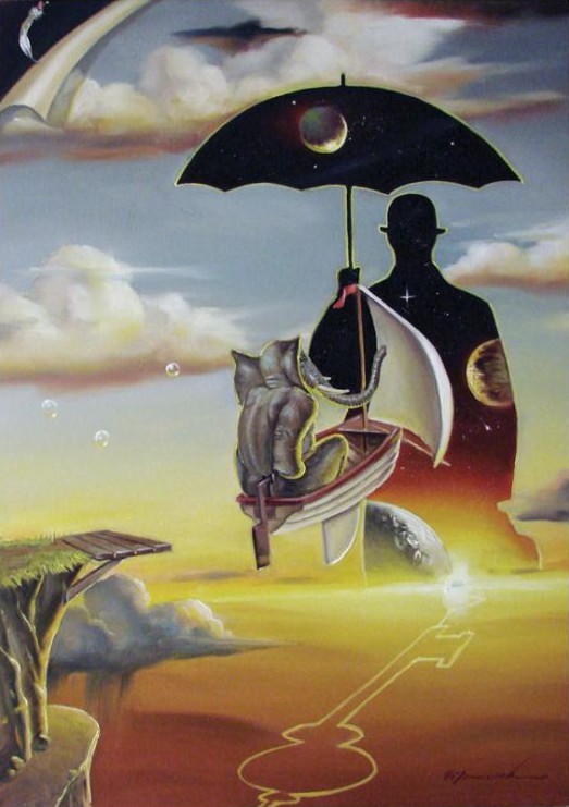 JUST THE END OF THE BEGINNING
33h x 24w
Original Oil on Canvas by Glen Tarnowski
