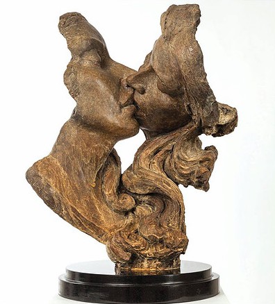 N. TUAN - LA FOI - bronze sculpture
