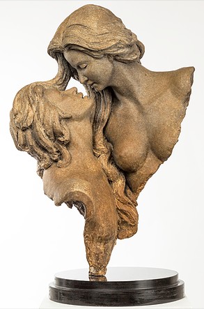 N. TUAN - L'Une - bronze sculpture