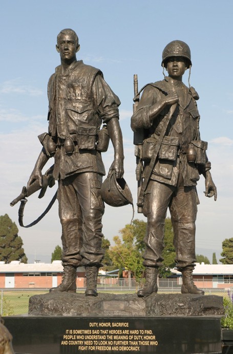 N. TUAN - Vietnamese War Memorial - bronze sculpture
