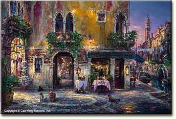 EVENING IN VENICE  by Cao Yong
