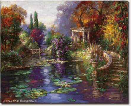 GARDEN POND by Cao Yong