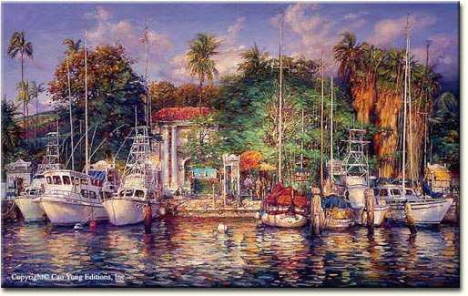 LAHAINA AFTERNOON by Cao Yong 