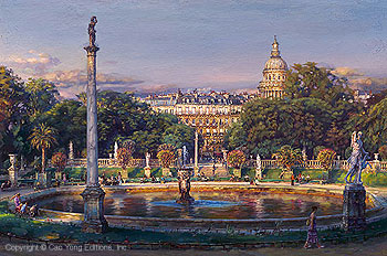 The Luxembourg Garden II: La Fountaine  by Cao Yong