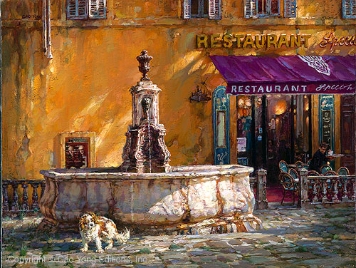 TOWN SQUARE TUSCANY by Cao Yong
