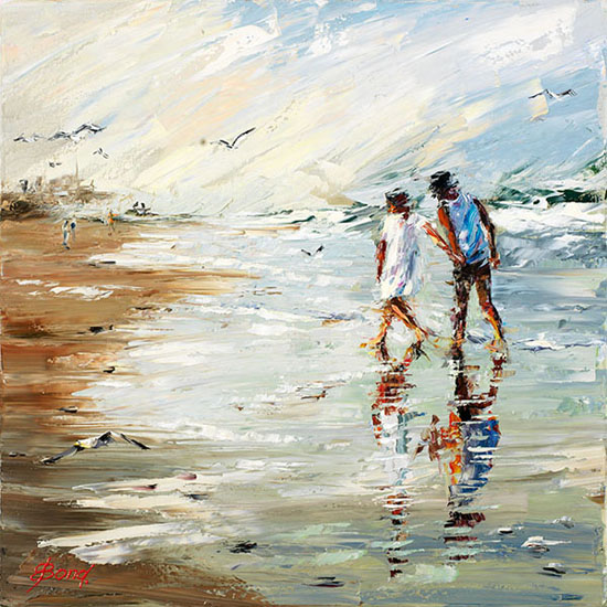 Elena Bond - The beach at Sandy Point