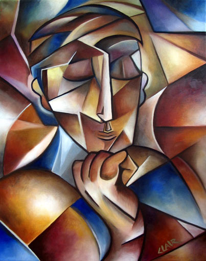 Stephanie Clair - Man Thinking