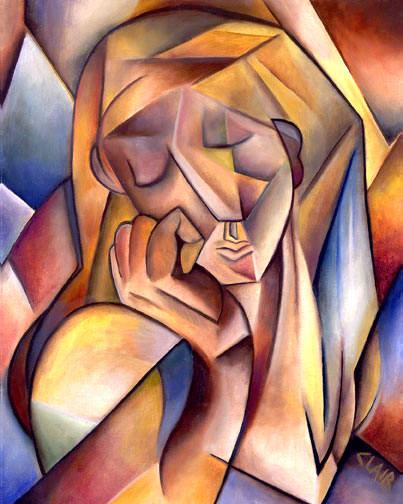 Stephanie Clair - Woman Thinking