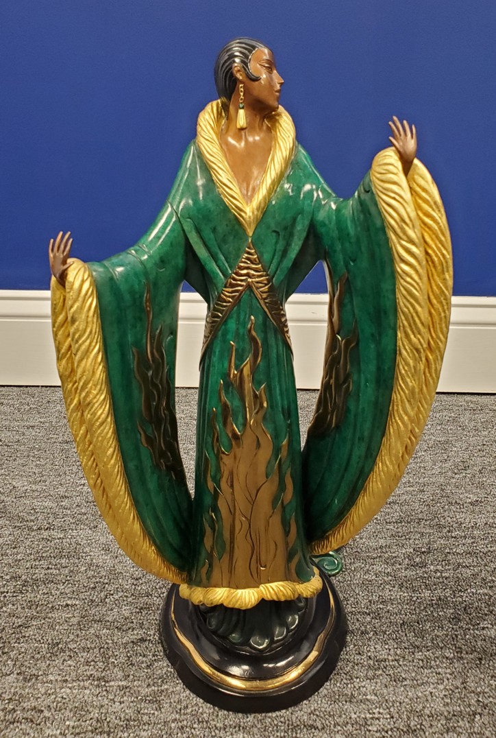 Erte - Femme de Luxe - Bronze Sculpture - Signed & Numbered