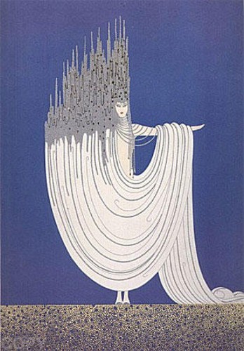 Erte' - The Arctic Sea serigraph