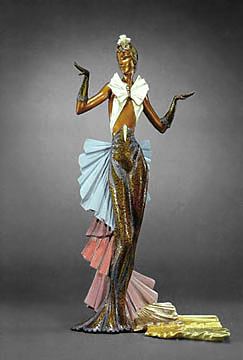 Erte' - Copacabana Bronze Sculpture - Signed & Numbered