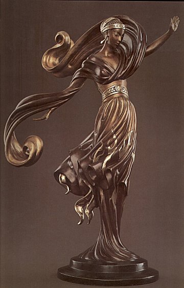 Erte - Radiance - Bronze Sculpture - Signed & Numbered